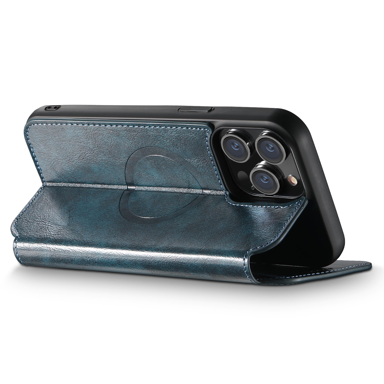 SUTENI J05 til iPhone 14 Pro PU læderholdertaske Telefonpungcover Kompatibel med MagSafe SUTENI J05 til iPhone 14 Pro PU læderholdertaske Telefonpungcover Kompatibel med MagSafe